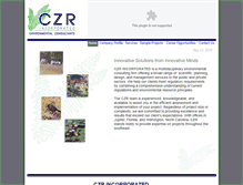 Tablet Screenshot of czr-inc.com